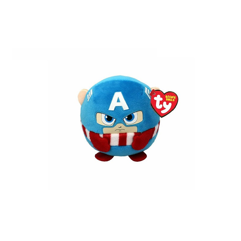  METEOR Ty BeanieBalls Capt.America 25624