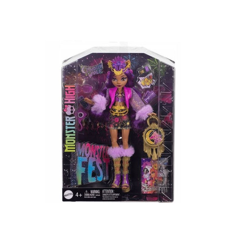 MONSTER HIGH Fest Clawdeen lalka modowa HXH80