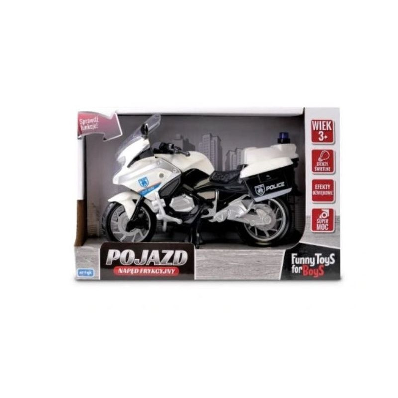Pojazd z napędem frykc.ToysForBoys motocykl 143069