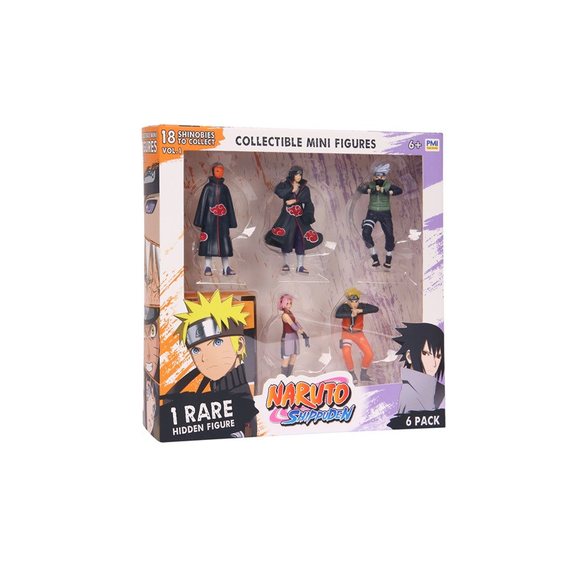  NARUTO Shippuden fig.6pack Ver.A 11668