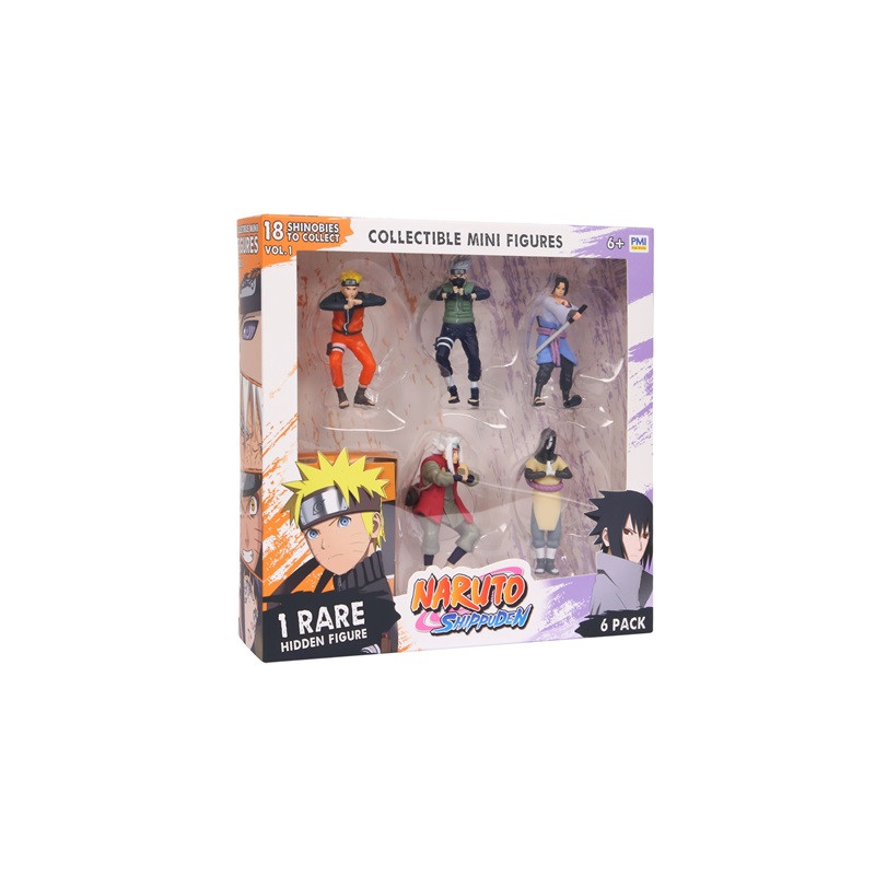  NARUTO Shippuden fig.6pack Ver.B 19251