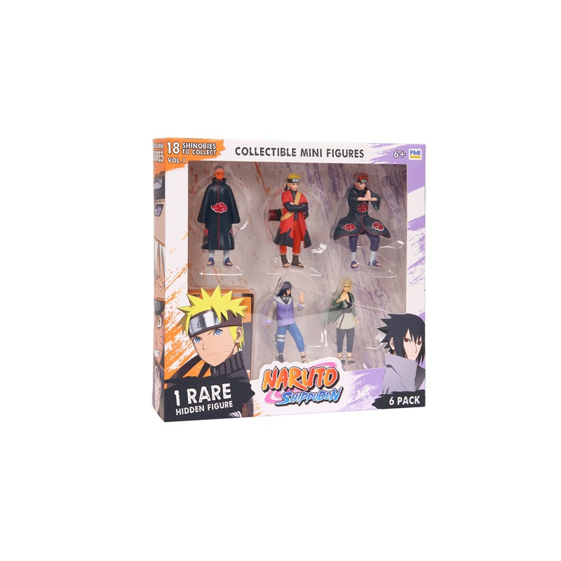  NARUTO Shippuden fig.6pack Ver.D 19275