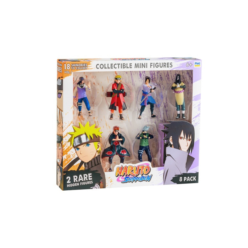  NARUTO Shippuden fig.8pack Ver.B 19282
