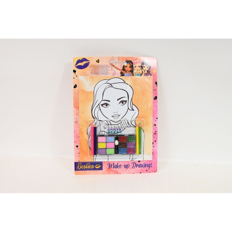  Obrazki do malowania makijażu 97121