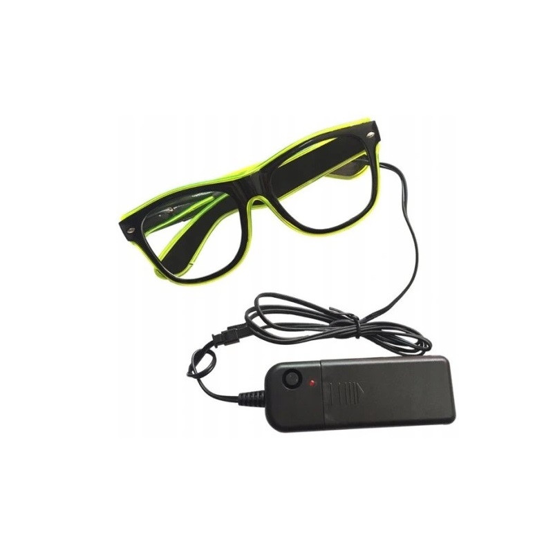  Okulary LED świecące z pilotem 2001042 10425