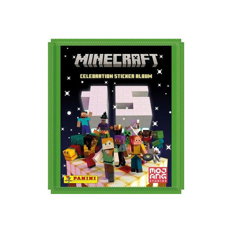 PANINI Minecraft saszetka z naklejkami 01576 15768