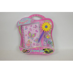 PECOWARE pamiętnik w zestawie motyle 533BFN 20314