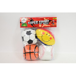  Piłeczki miękkie 4szt/op 1009821