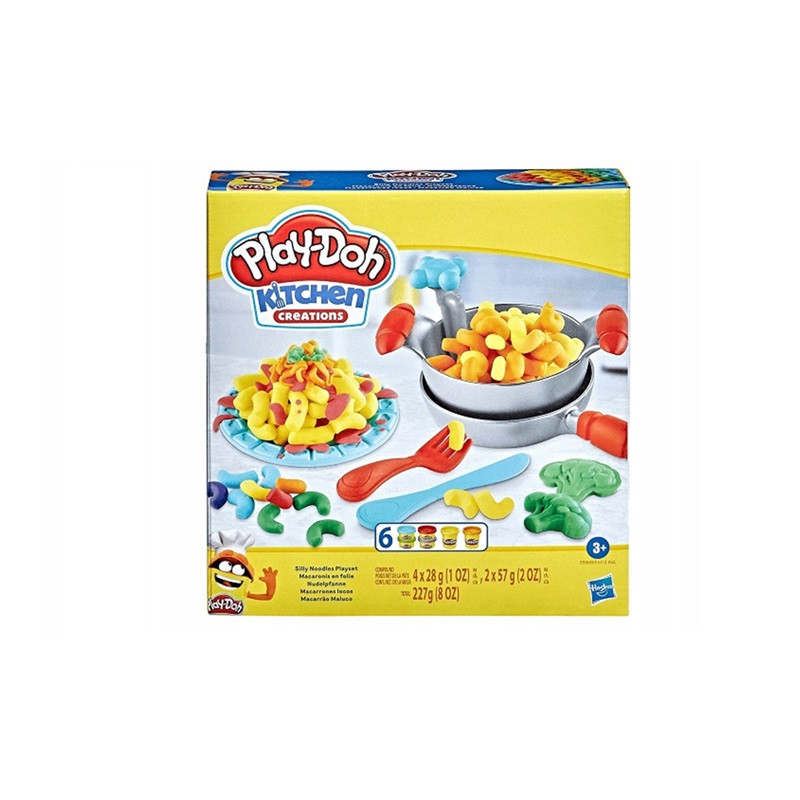  PLD ciastolina Makaron zestaw E5112 E9369