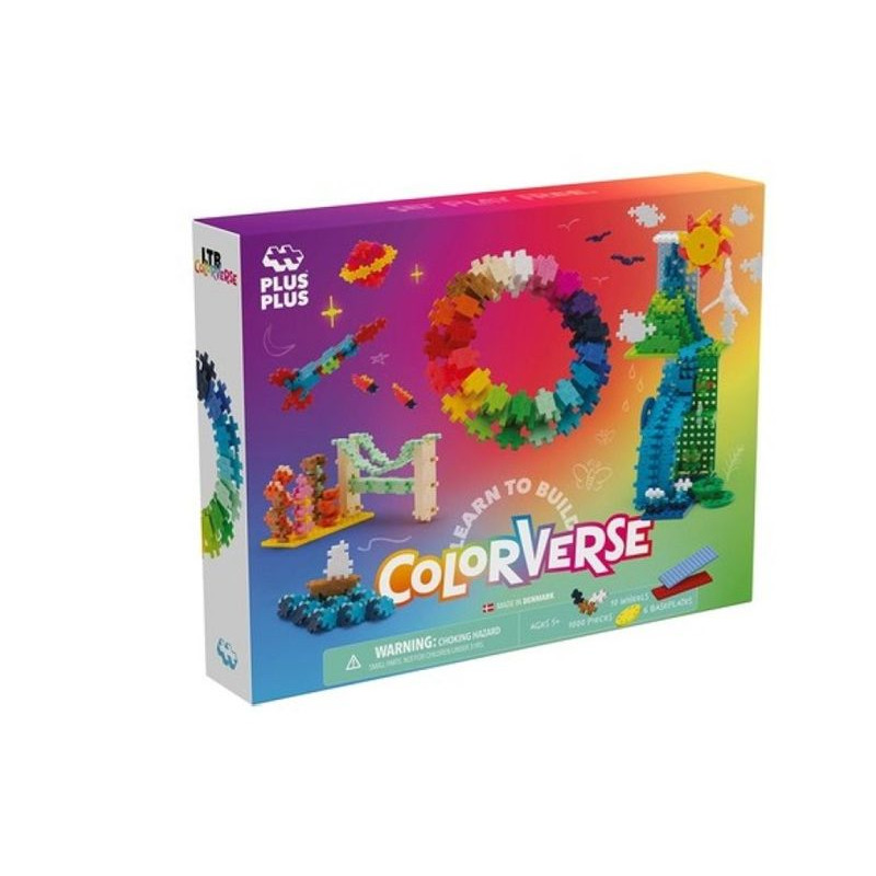 Plus-Plus Naucz się bud.Kolorver.1000el 3972 09123