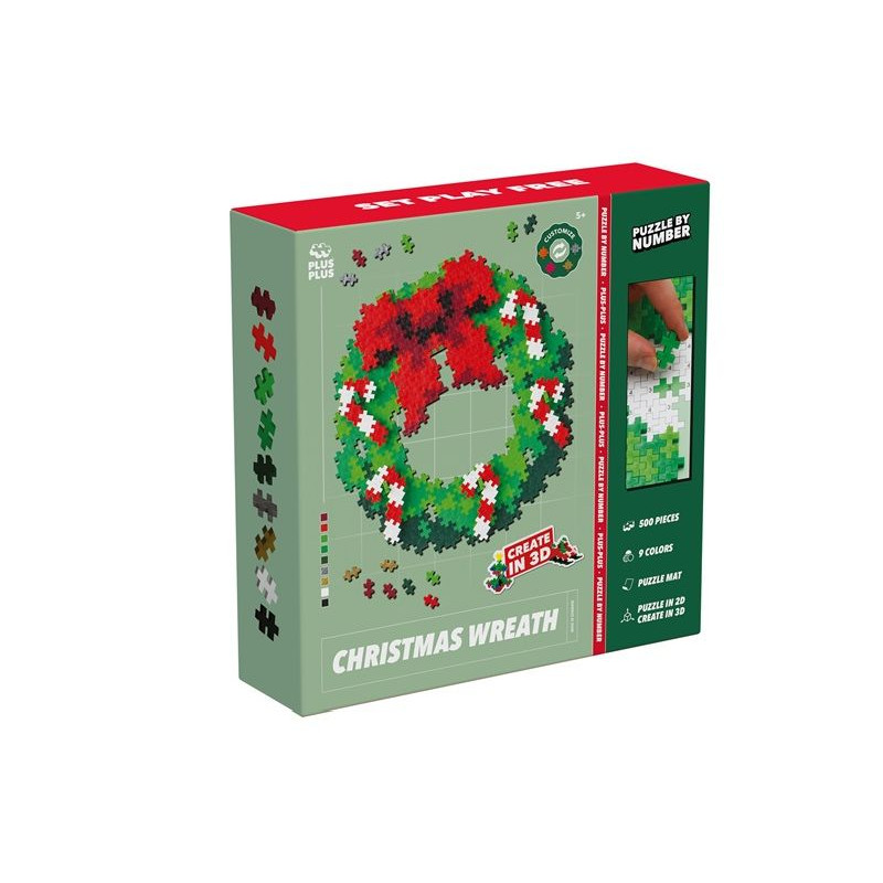 Plus-Plus puzzle ByNumber Wieniec 500el 3957 08454