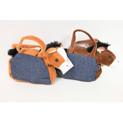  Pluszowy konik w torebce jeansowej 2000729