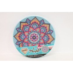  Płótno okrągłe diament.ozdab.niebies. 94694