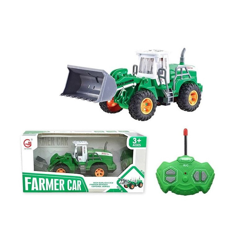  Pojazd budowl.spychacz na radio A-1386 61762