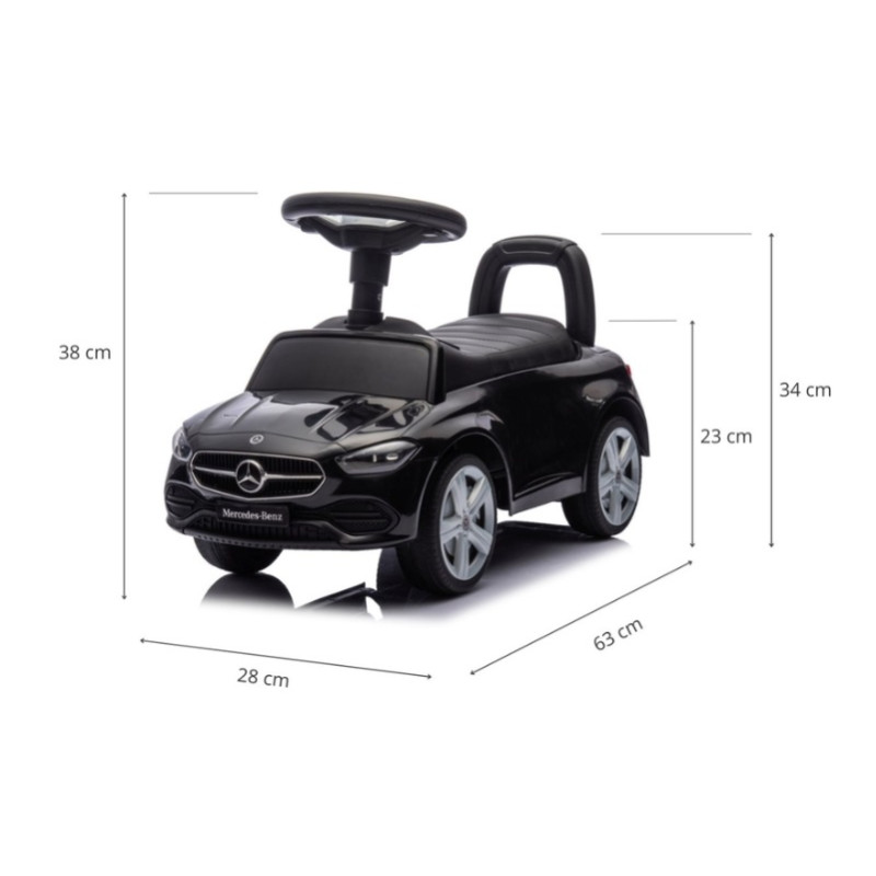  Pojazd Mercedes C black 6103 27201