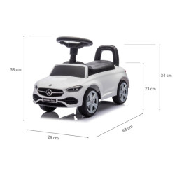  Pojazd Mercedes C white 6101 27188