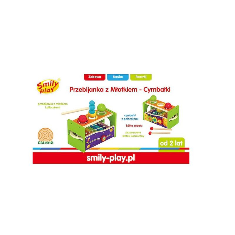  Przebij.z młotk.cymbałki SmilP SPW84954 49542