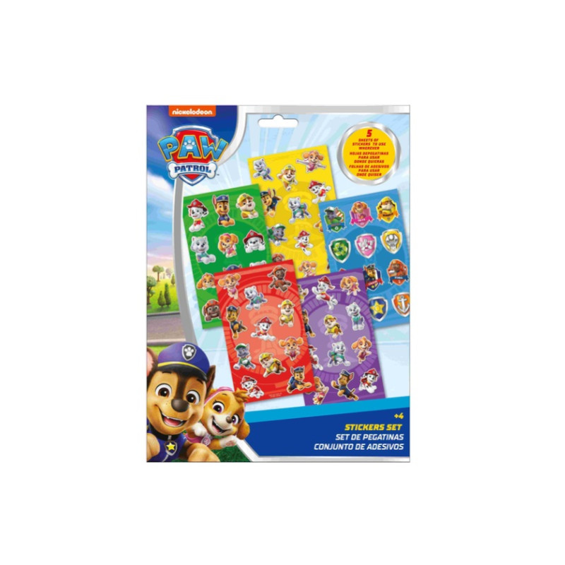  Psi Patrol zestaw nakl.92szt PW20007 91929