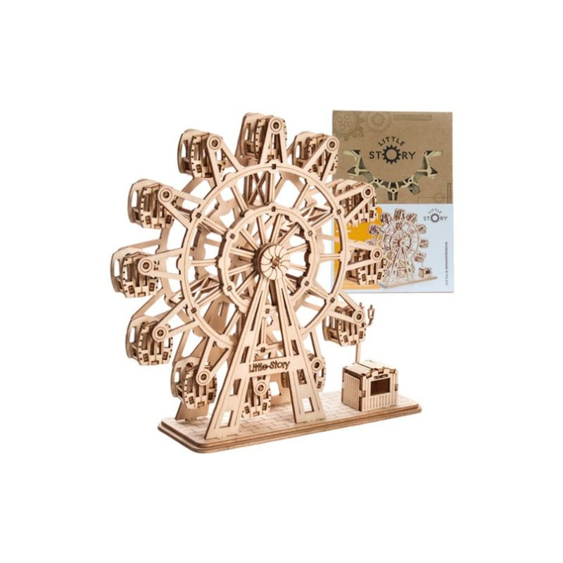  Puzzle drew.model3D Diabelski Młyn E008 70015