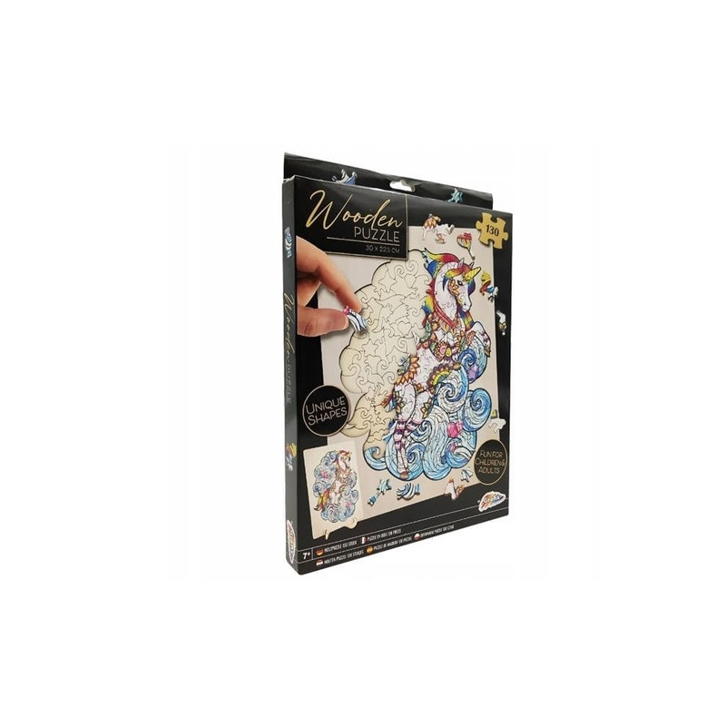  Puzzle drewn.jednorożec 130el 400045 82424