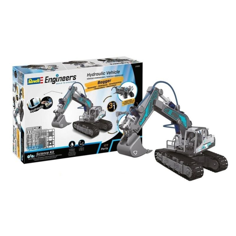  REVELL Hydraulic Excavator 3w1 21305