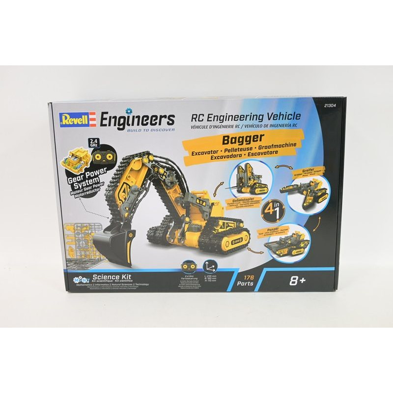  REVELL RC Engineering Vehicle 4w1 21304