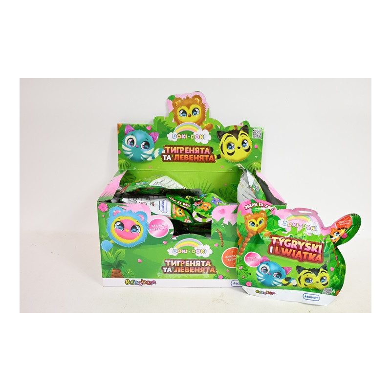 SBABAM miękkie tygryski i lwy Doki Doki 46203