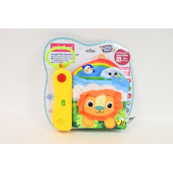 Sensoryczna książeczka dżungla SmilyPlay 000200