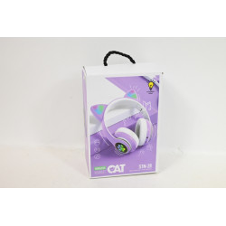 Słuchawki bluetooth z kocimi uszami 25061 61212