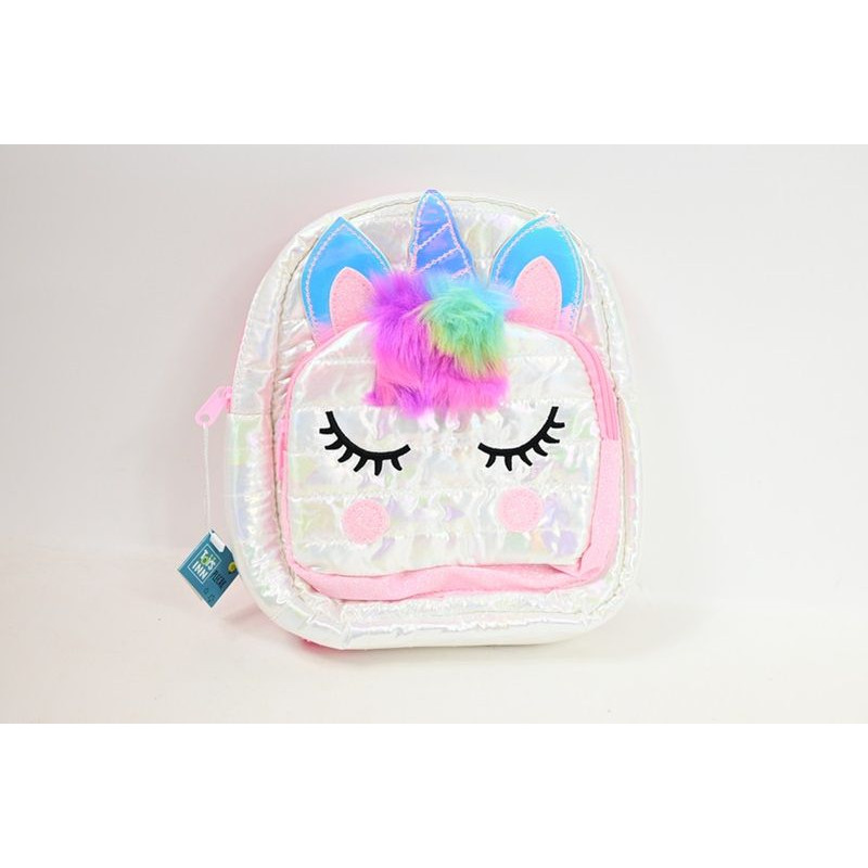 STNUX Plecak puffy unicorn biały STN8738 98738