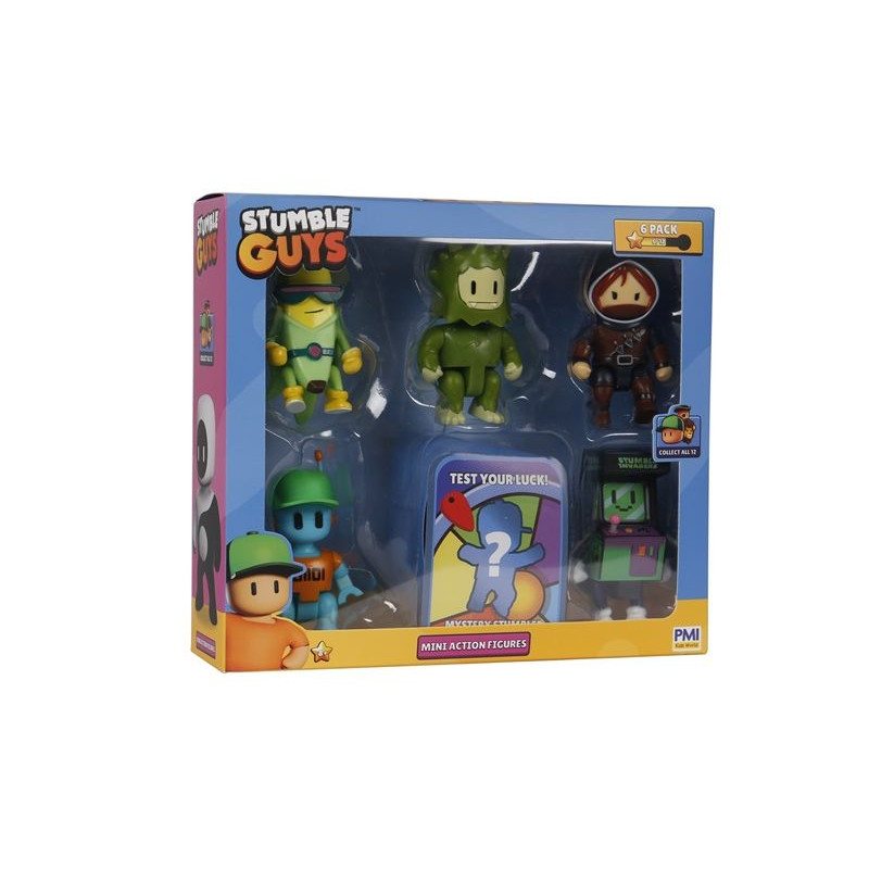  STUMBLE GUYS S2 fig 6pak deluxe wer.A 10272