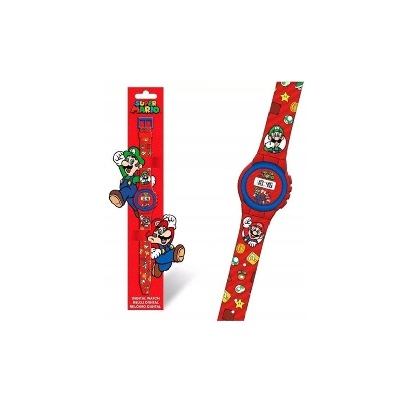  Super Mario zegarek cyfr.ClipS.GSM4234 74755