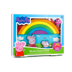  Świnka Peppa drew.układ.tęczowa 85-0031 92926