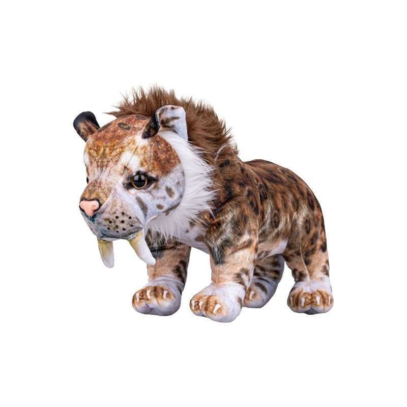  Tygrys szablozębny pluszowy 40cm 90144 01445