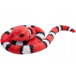  Wąż zwinięty czerwono-biały 50cm 14246 24640