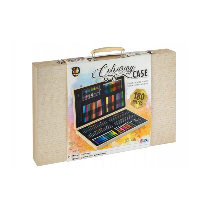  Zest.artys.w drewn.walizce 180cm 150088 94724