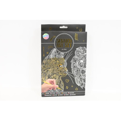  Zestaw do zdrapywania A4 Kot 27804