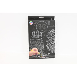  Zestaw do zdrapywania A4 Tort 27811