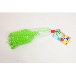  Zestaw łopatka i grabki w siatce 004586