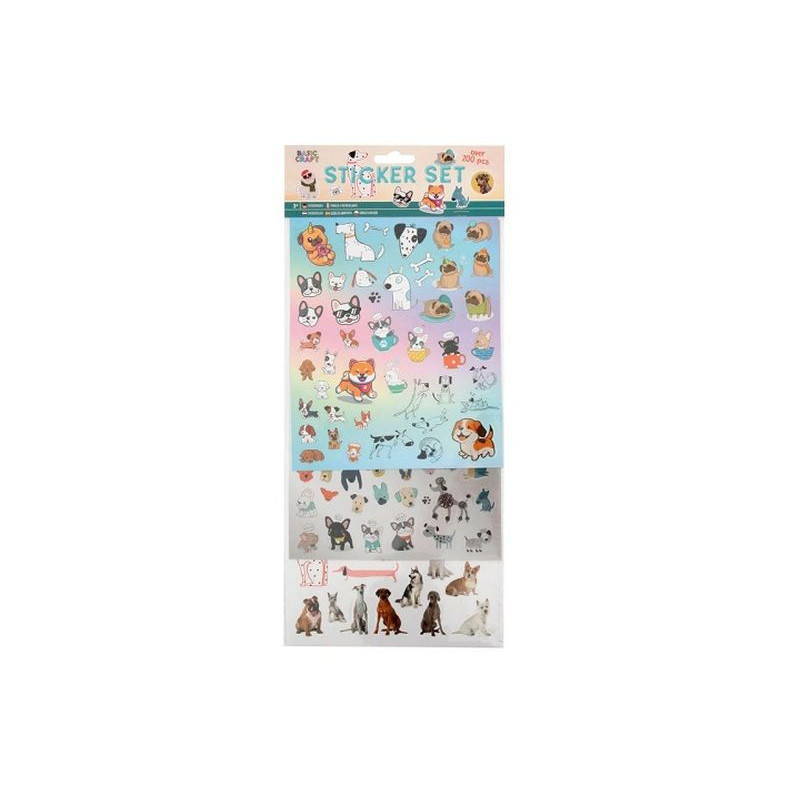  Zestaw naklejek pieski 100089 98975