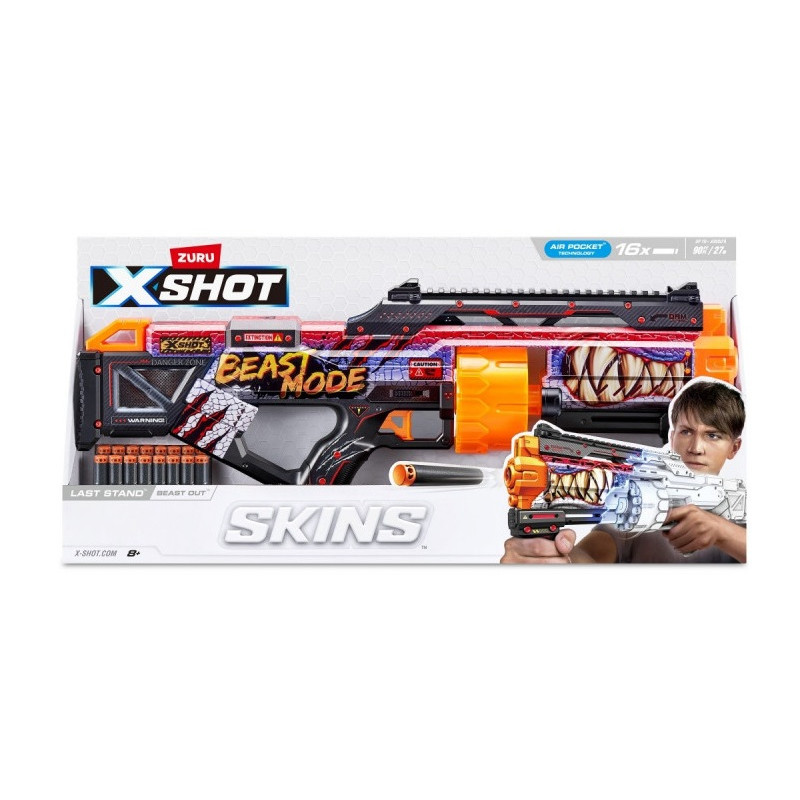  ZURU X-SHOT Skins Last wyrzutnia 36518J