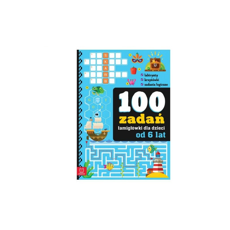 100 zadań łamigłówki dla dzieci od 6 lat 41253