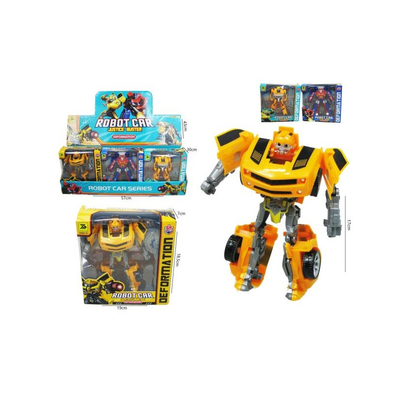 Auto robot 17cm 3rodz H13750 49046