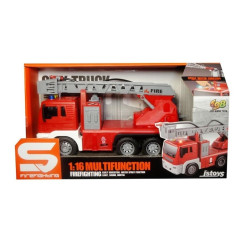 Auto straż pożarna n/bat sikająca wodą G7383 92953
