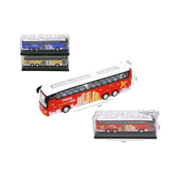Autobus 12cm w pudełku 2rodz 6kol HX230 52831