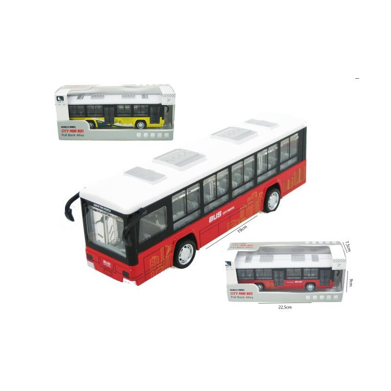 Autobus 19cm św/dźw 3kol HX209 50073