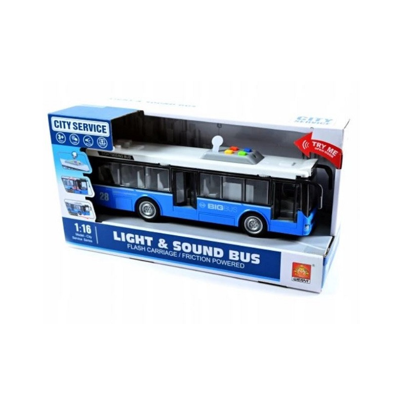 Autobus z dźwiękiem i światłem B1964660 43497