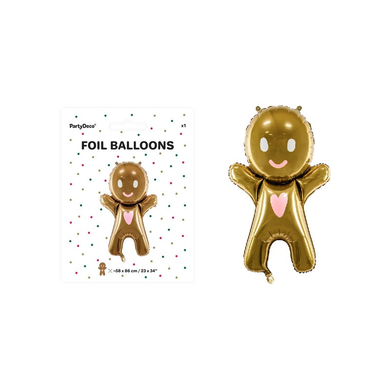 Balon foliowy Ciastek 67x97cm mix 42800