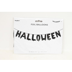 Balon foliowy Halloween czarny 22850