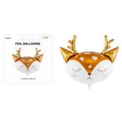Balon foliowy Jelonek 73x64cm mix 71022
